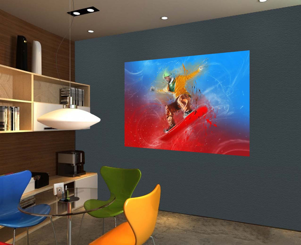 Snowboarder Sports Mural II