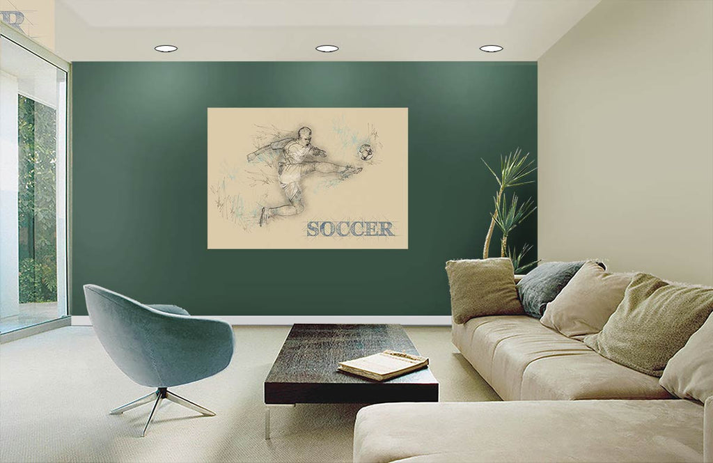Soccer Sports Mural