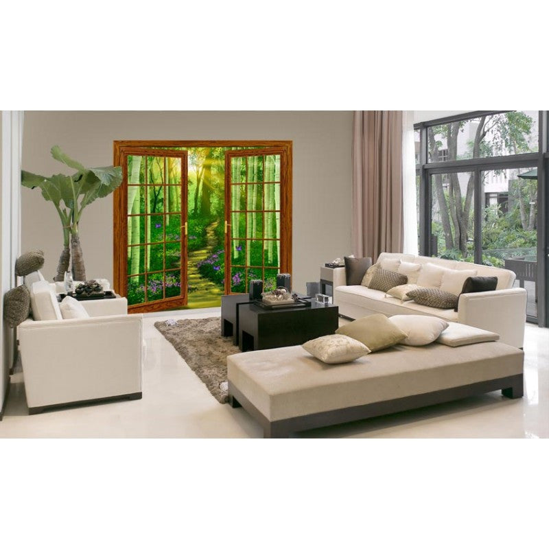 Doorway to Dreams (80" x 84") - French Door Wall Mural