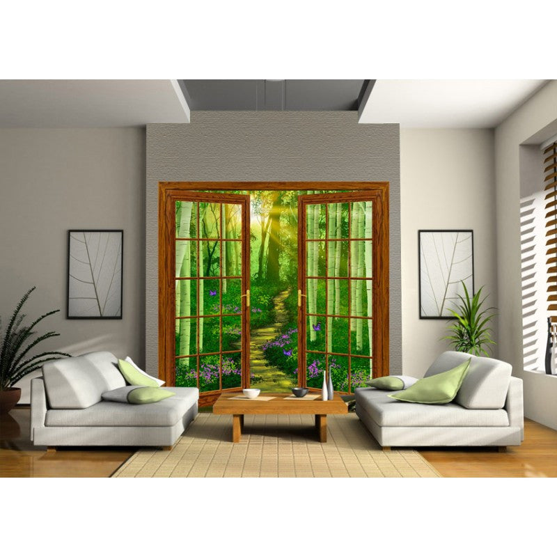 Doorway to Dreams (80" x 84") - French Door Wall Mural