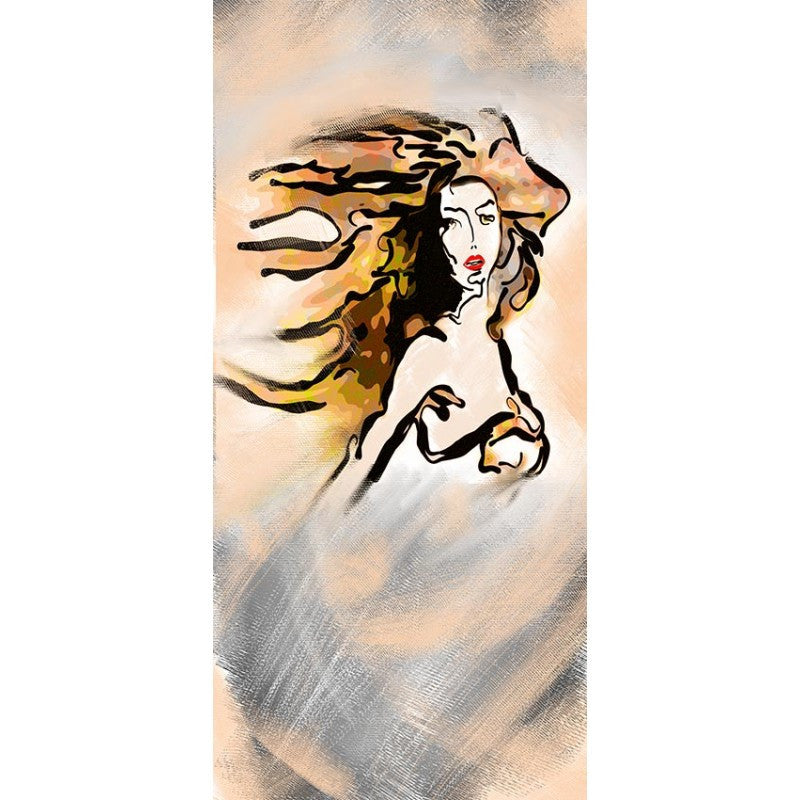 Woman Door Mural 30" x 76"